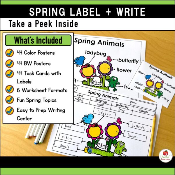 Spring Label and Write Packet - Image 2
