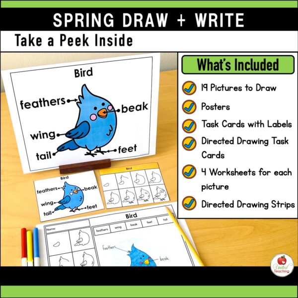 Spring Draw and Write Packet - Image 2