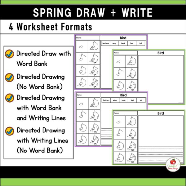 Spring Draw and Write Packet - Image 6