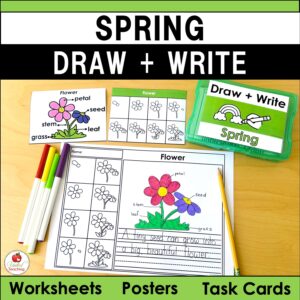 Spring Draw and Write Packet Cover