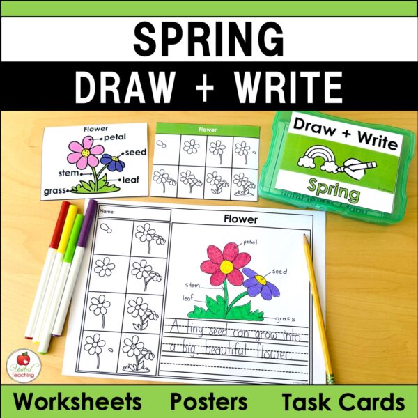 Spring Draw and Write Packet Cover
