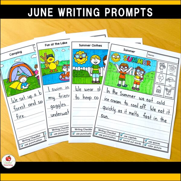 June Writing Prompts Packet - Image 9
