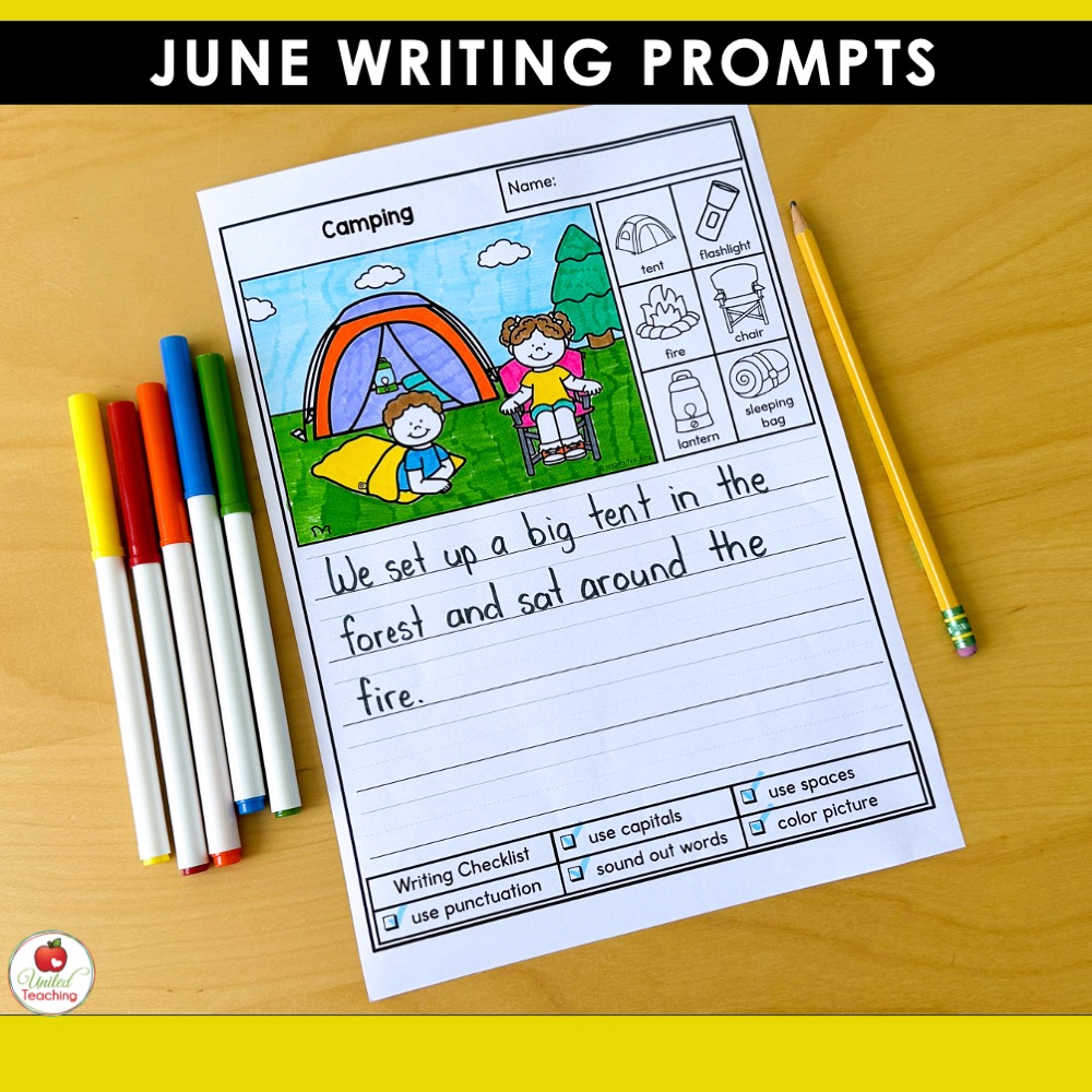 June Writing Prompts Packet - Image 10