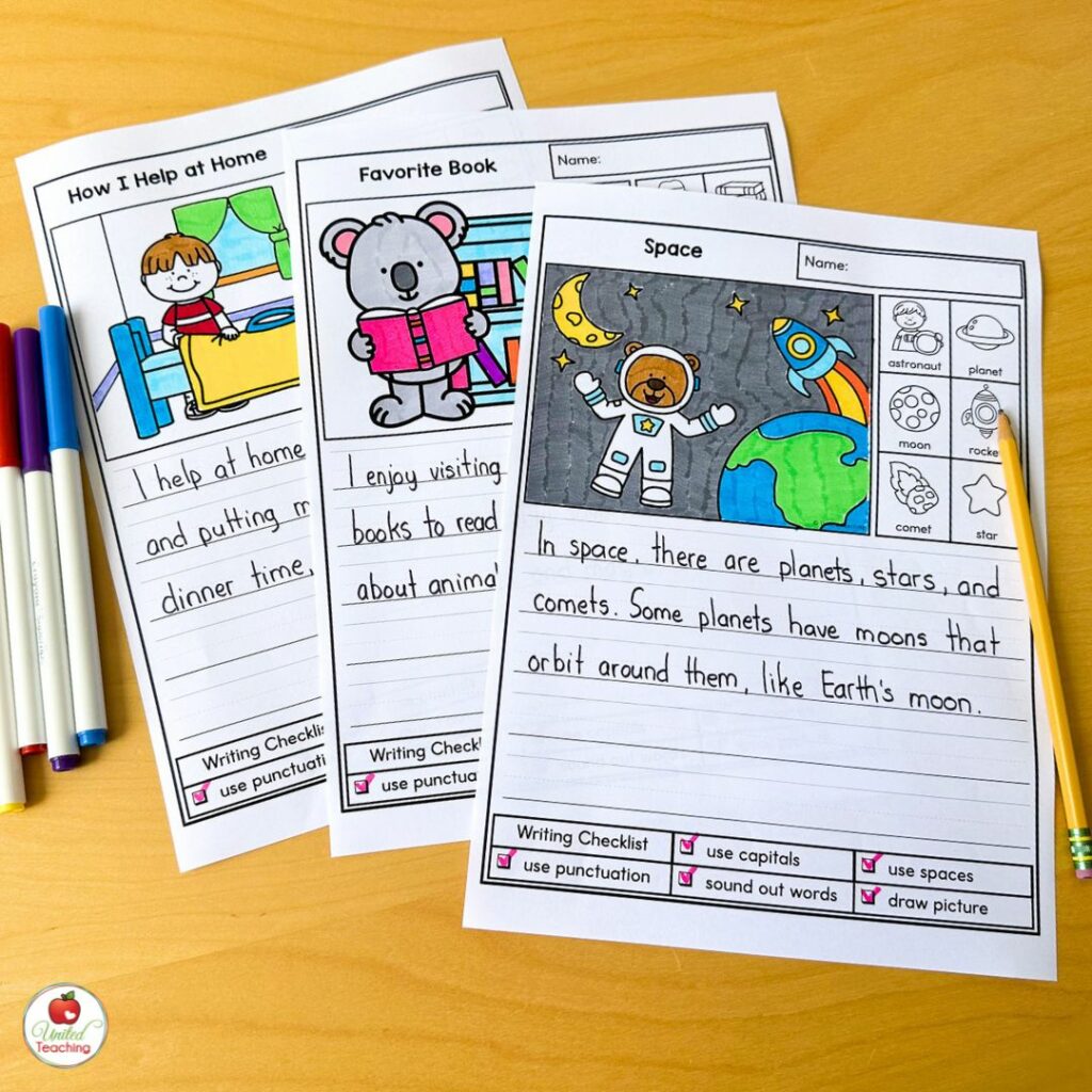 May Picture Writing Prompts for Kids