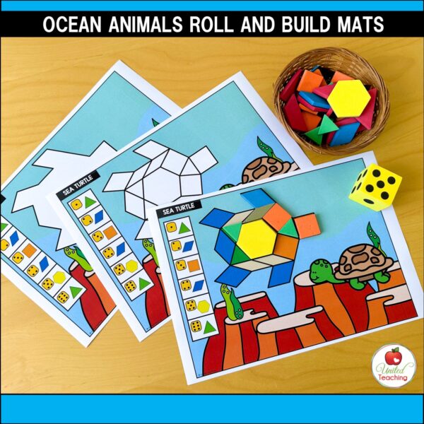 Ocean Animals Pattern Block Mats - Image 4
