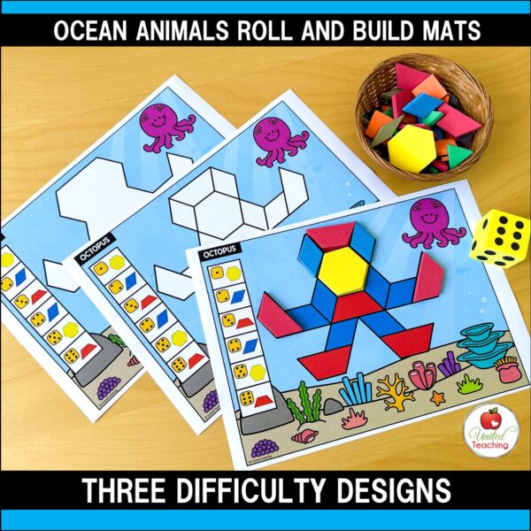 Ocean Animals Pattern Block Mats - Image 8