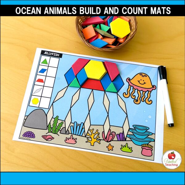 Ocean Animals Pattern Block Mats - Image 9