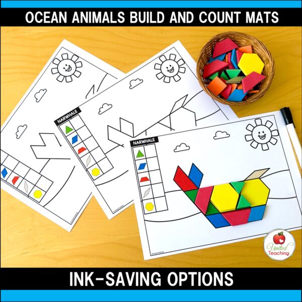Ocean Animals Pattern Block Mats - Image 11