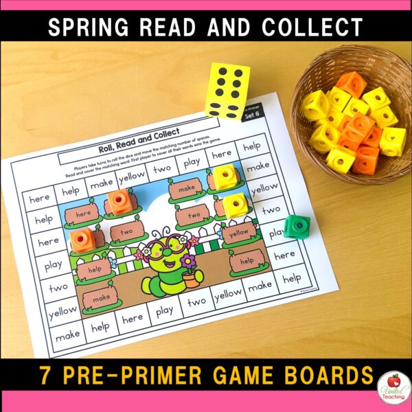 Spring Read and Collect Sight Word Games - Image 6