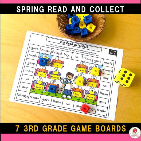 Spring Read and Collect Sight Word Games - Image 10