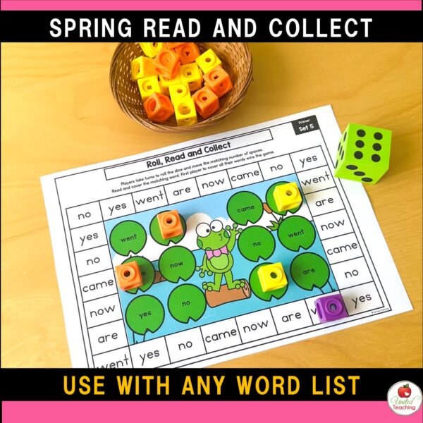 Spring Read and Collect Sight Word Games - Image 11