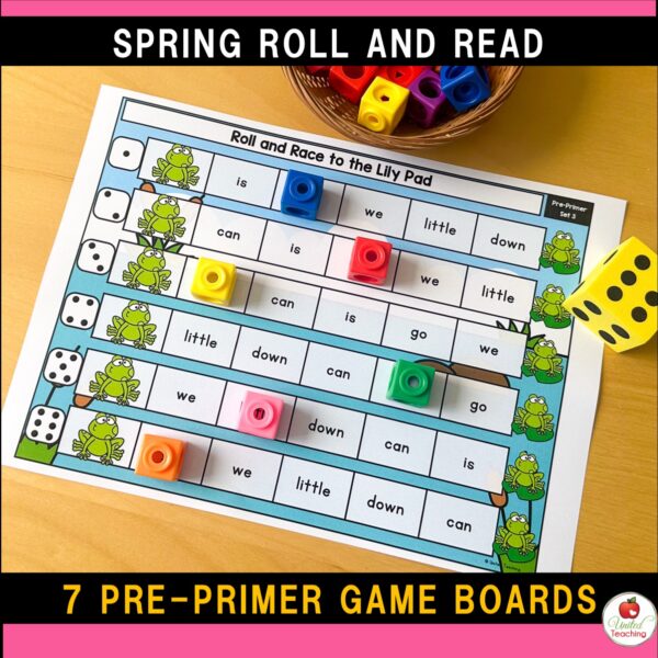 Spring Roll and Read Sight Word Games - Image 6