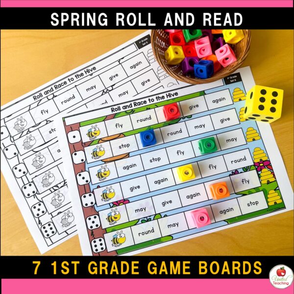 Spring Roll and Read Sight Word Games - Image 8