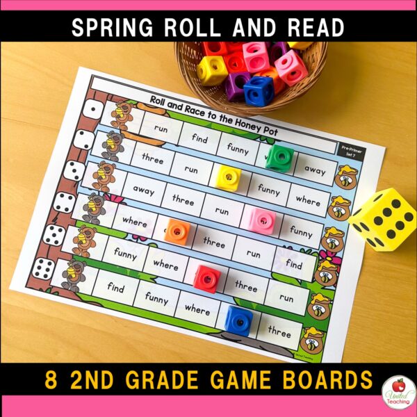 Spring Roll and Read Sight Word Games - Image 9