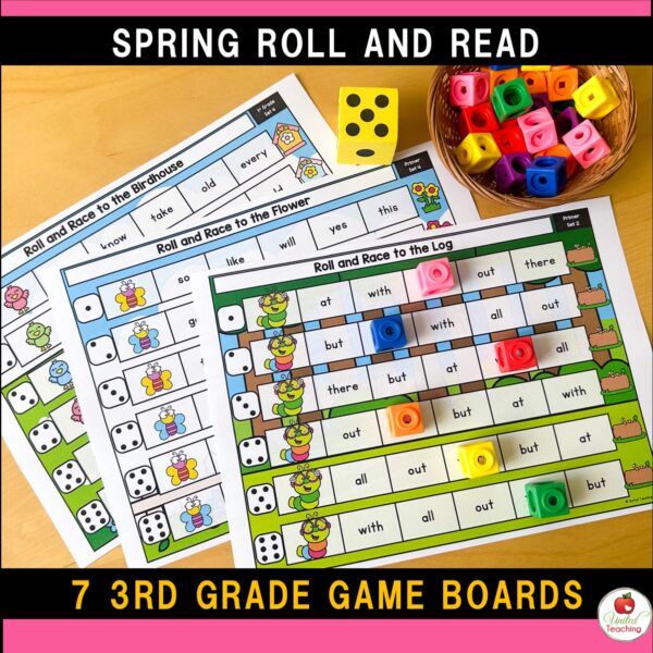 Spring Roll and Read Sight Word Games - Image 10