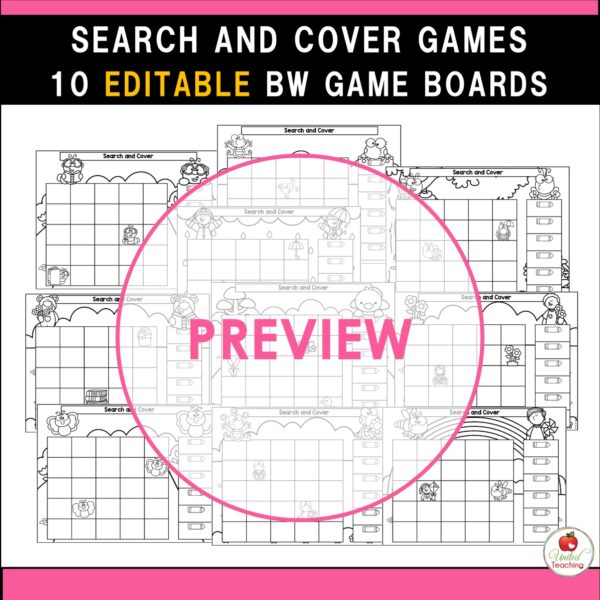 Spring Search and Cover Sight Word Games - Image 5