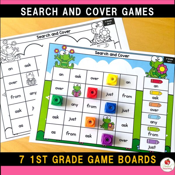 Spring Search and Cover Sight Word Games - Image 8