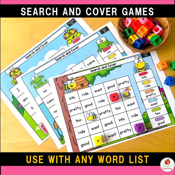 Spring Search and Cover Sight Word Games - Image 11