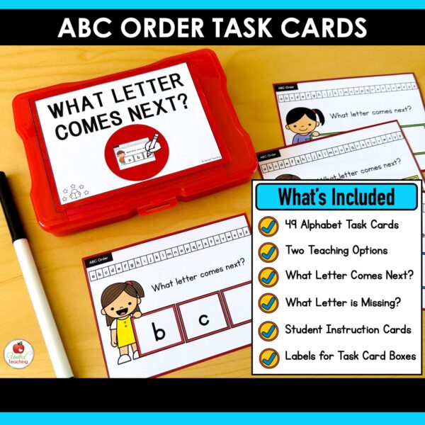 ABC Order Task Cards - Image 2