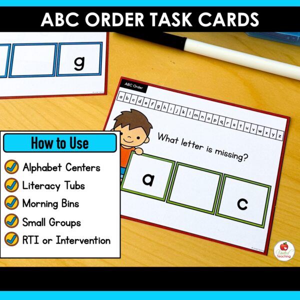 ABC Order Task Cards - Image 3