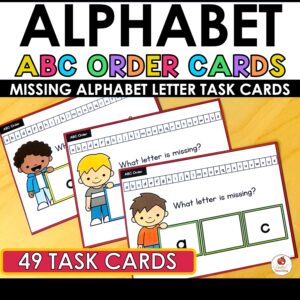 ABC Order Task Cards