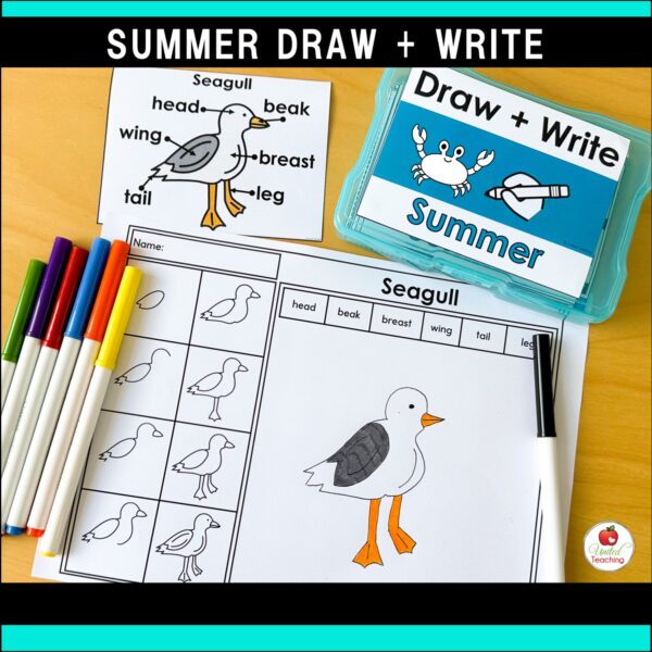 Summer Draw and Write Packet - Image 8