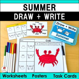 Summer Draw and Write Packet cover