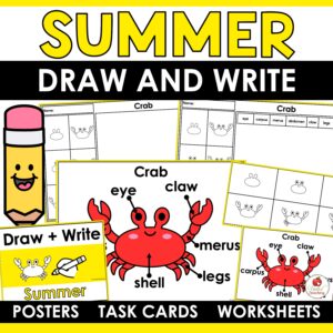 Summer Draw and Write Packet cover
