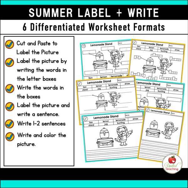 Summer Label and Write Packet - Image 7
