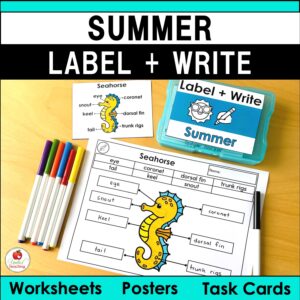 Summer Label and Write Packet Cover