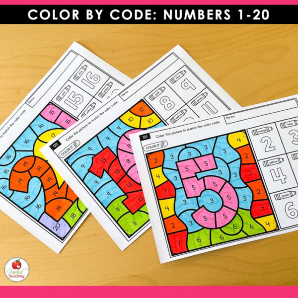 Color by Code: Numbers 1–20 - Image 5