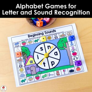 Alphabet Games for Letter and Sound Recognition