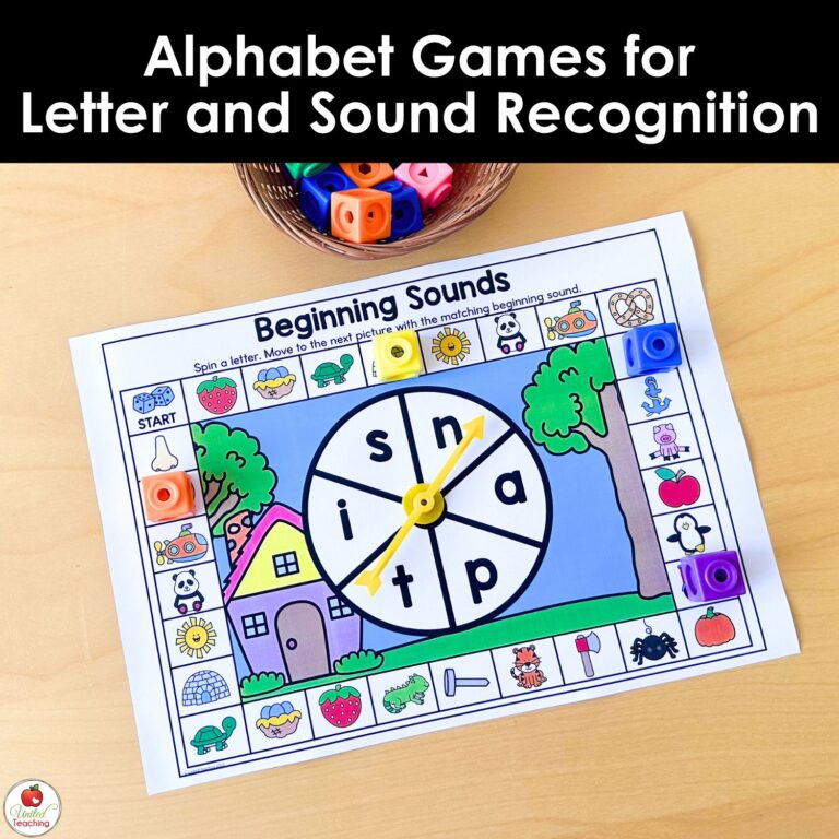 Alphabet Games for Letter and Sound Recognition