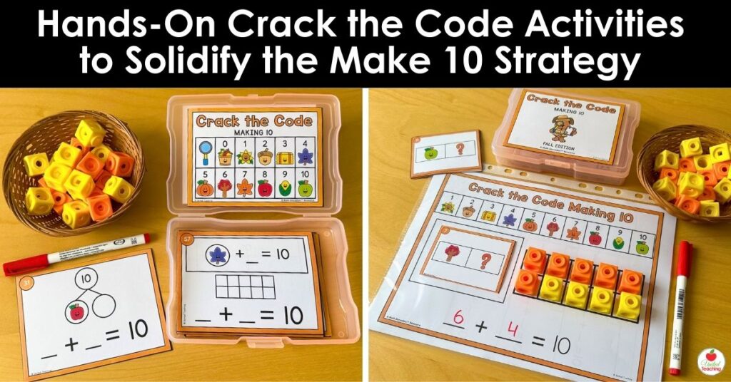 Hands-on crack the code make 10 strategy task cards and mats