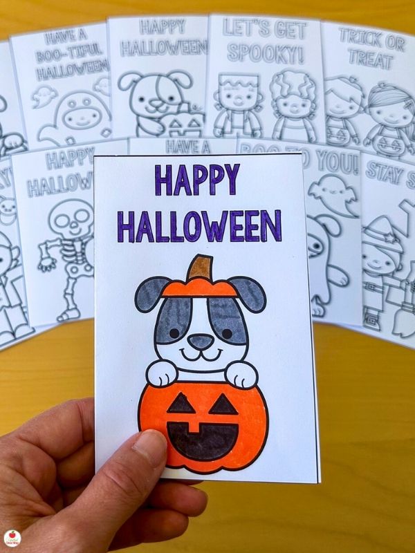 Printable Halloween Cards for Kids