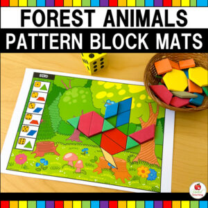 Forest Animals Pattern Block Mats