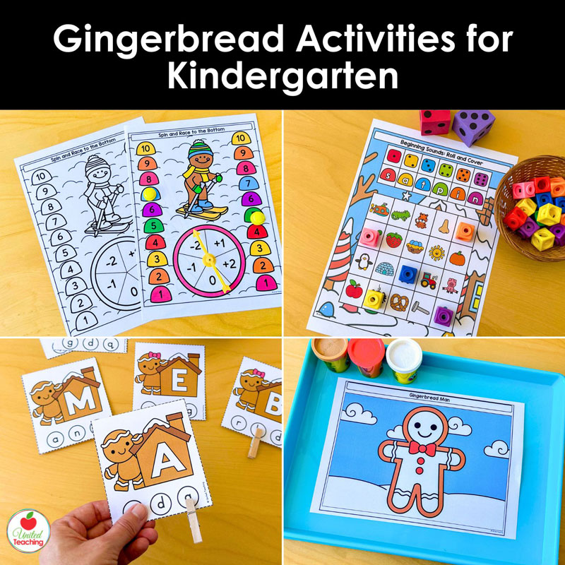 Gingerbread Activities for Kindergarten