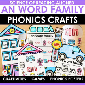 an word family crafts and activities