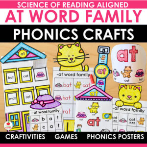 at word family crafts and activities