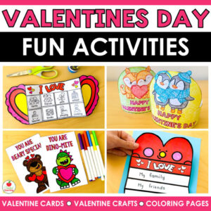 Valentines Day Fun Crafts and Activities for Classrooms