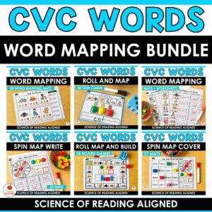 CVC Words Word Mapping Bundle