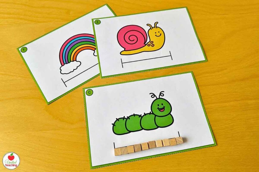 Non-standard spring measurement task cards