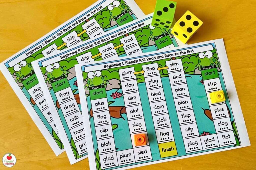 Spring beginning blends race to the end board games