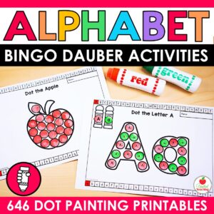Alphabet Bingo Dauber and Dot Marker Activity Printables